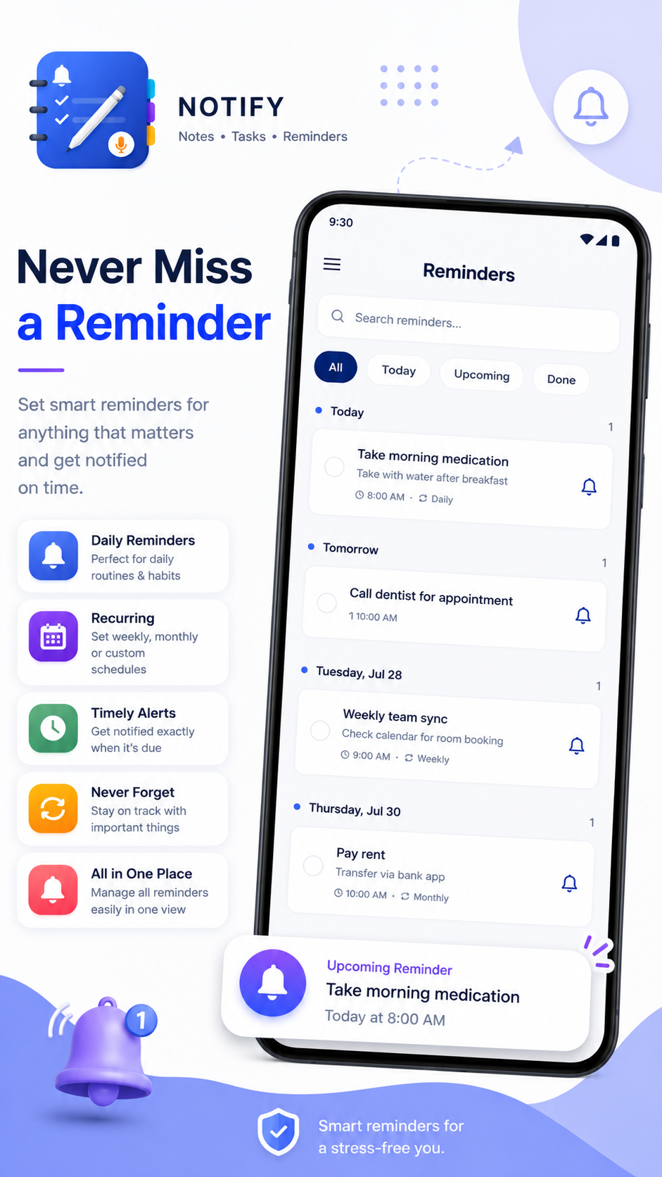 Notia: Notes, Tasks & Reminders Screenshot 4
