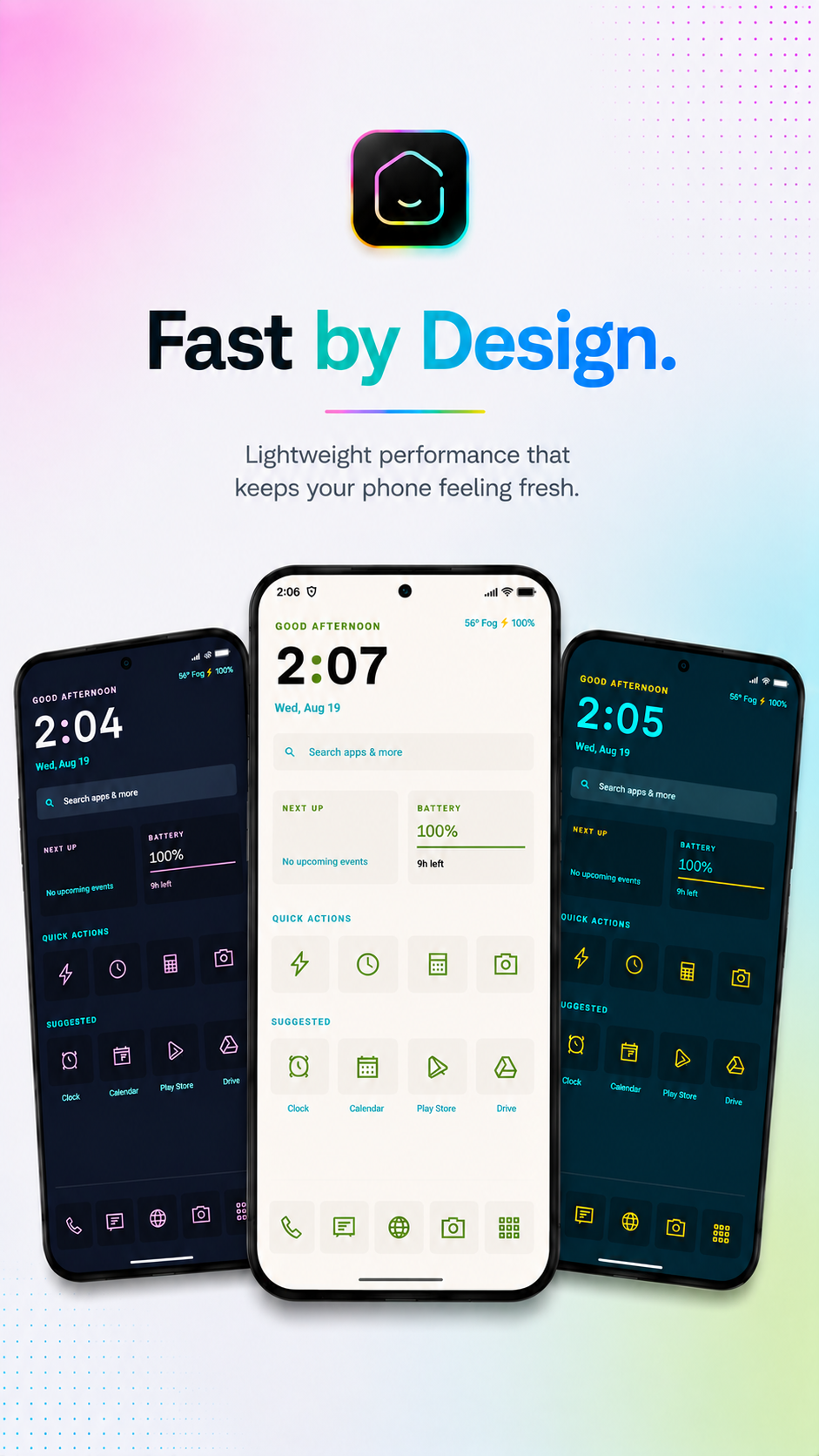 Slick Minimalist Launcher screenshot 6